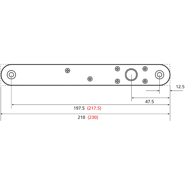 Image of Electric Solenoid Bolts EB250 & EB250KO diagram